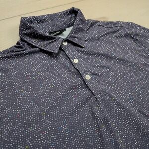 Sunday Swagger Intergalactic Golf Polo Shirt Mens Large Stretch Performance